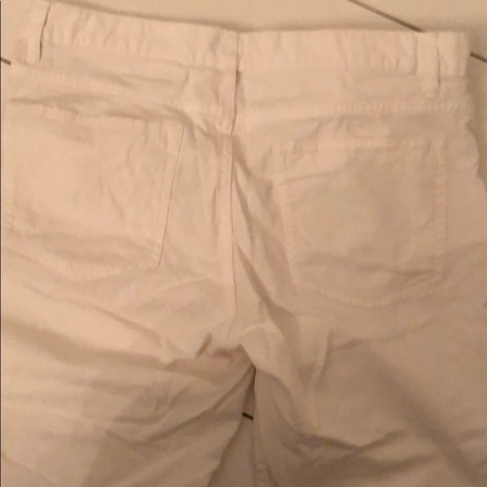 White Jean Shorts - Picture 4 of 5